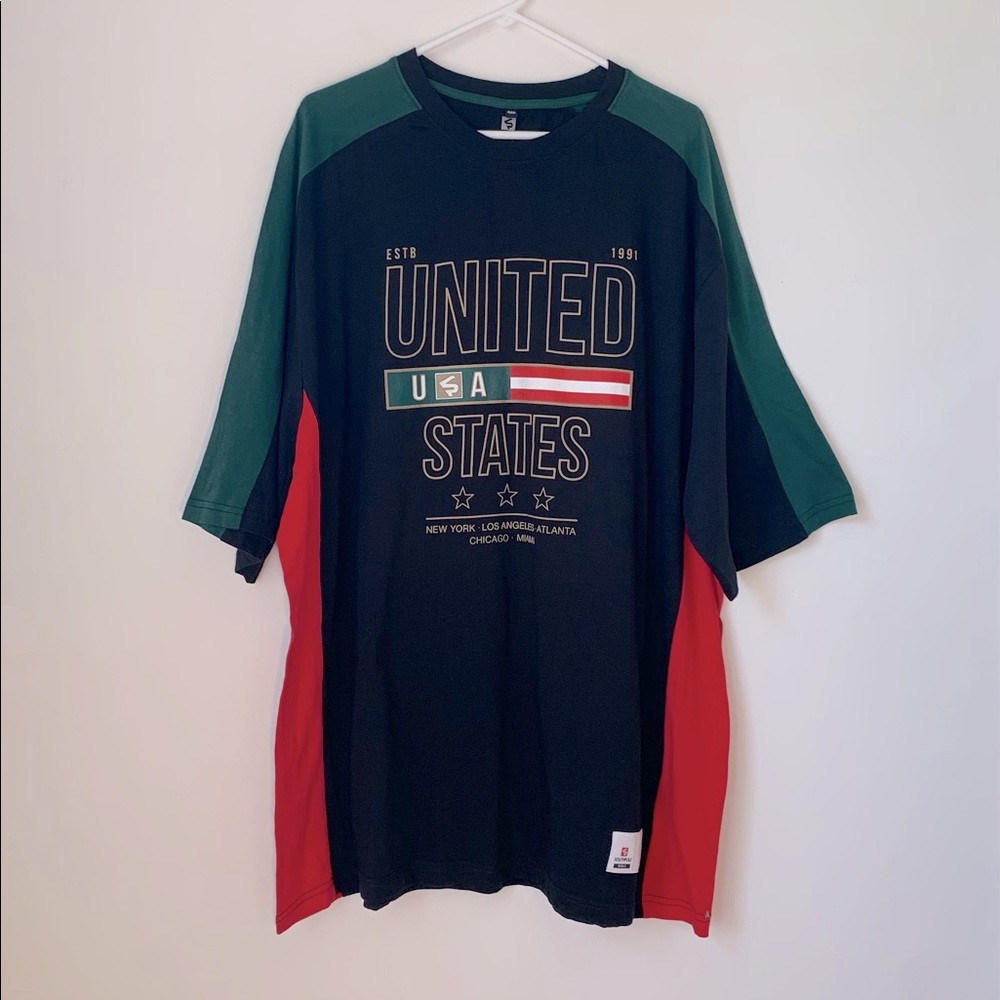 Y2K SouthPole United States Short Sleeve Jersey 4XB